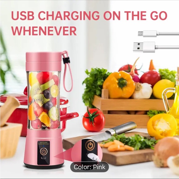 Portable Pink USB Blender - Picture 1 of 1